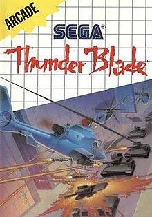 Thunder Blade PAL Sega Master System