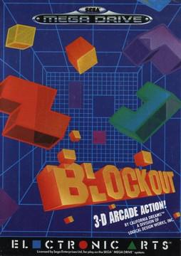 Blockout PAL Sega Mega Drive