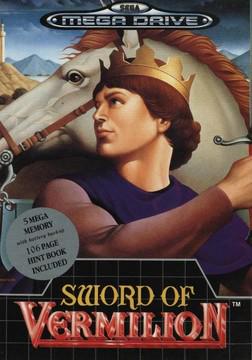 Sword of Vermilion PAL Sega Mega Drive