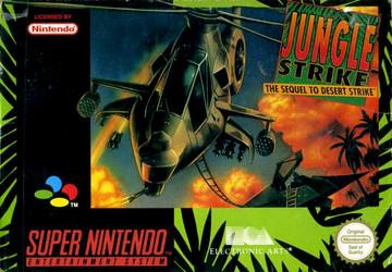 Jungle Strike PAL Super Nintendo