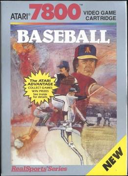 RealSports Baseball Atari 7800