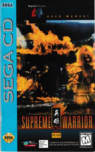 Supreme Warrior Sega CD