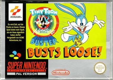 Tiny Toon Adventures Buster Busts Loose PAL Super Nintendo