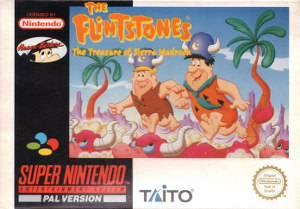 The Flintstones The Treasure of Sierra Madrock PAL Super Nintendo