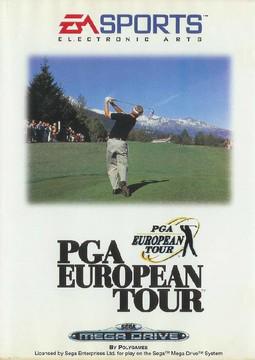 PGA European Tour PAL Sega Mega Drive