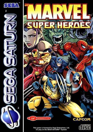 Marvel Super Heroes PAL Sega Saturn