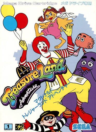 McDonald's Treasure Land Adventure JP Sega Mega Drive