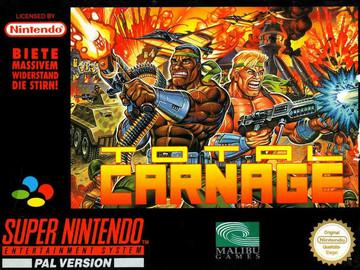 Total Carnage PAL Super Nintendo