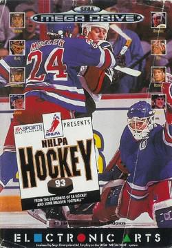 NHLPA Hockey '93 PAL Sega Mega Drive
