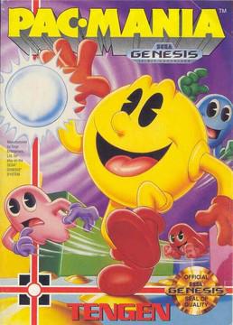 Pac-Mania Cover Art