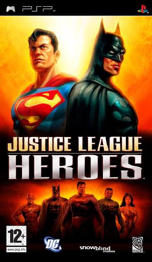 Justice League Heroes PAL PSP