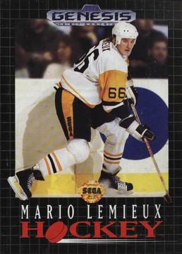 Mario Lemieux Hockey Sega Genesis