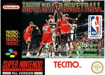 Tecmo Super NBA Basketball PAL Super Nintendo