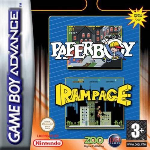 Paperboy & Rampage PAL GameBoy Advance