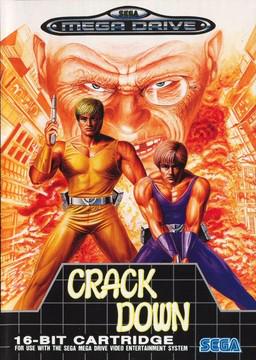 Crack Down PAL Sega Mega Drive