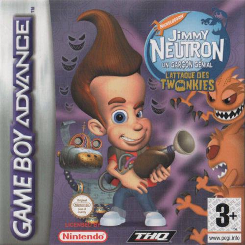 Jimmy Neutron Boy Genius: Attack of the Twonkies PAL GameBoy Advance
