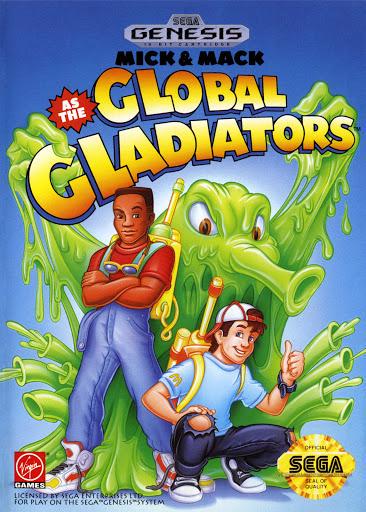 Mick and Mack Global Gladiators Cover Art