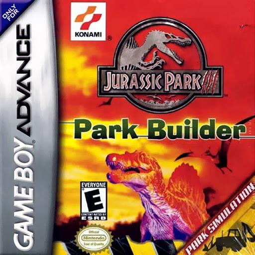 Jurassic Park III Park Builder GameBoy Advance