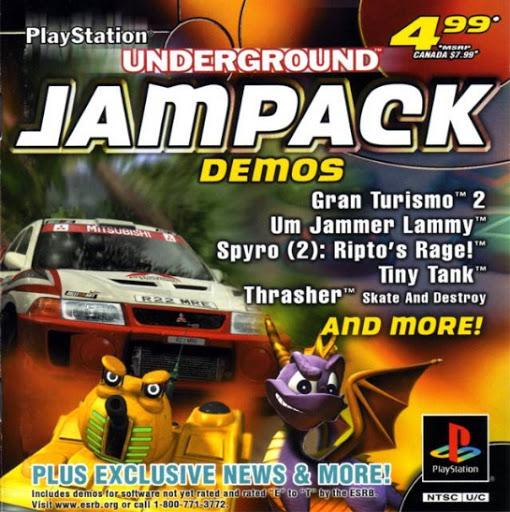 PlayStation Underground Jampack Winter 99 Playstation