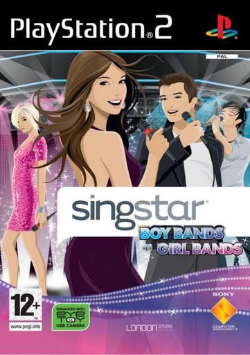 Singstar Boybands vs Girlbands PAL Playstation 2