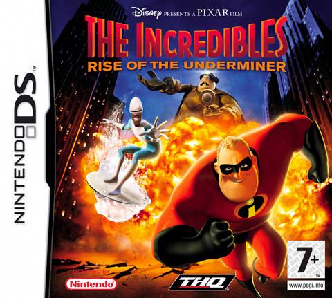The Incredibles Rise of the Underminer PAL Nintendo DS