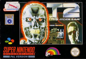 T2 The Arcade Game PAL Super Nintendo