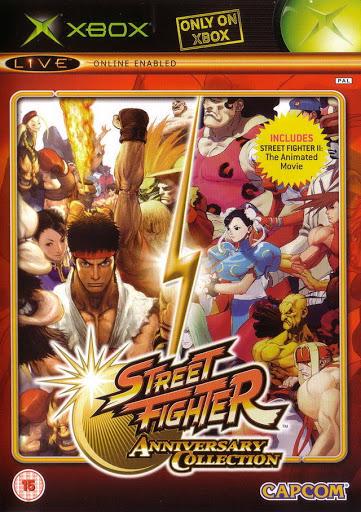 Street Fighter Anniversary Collection PAL Xbox