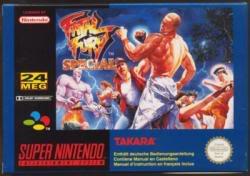 Fatal Fury Special PAL Super Nintendo