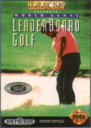 World Class Leader Board Golf Sega Genesis