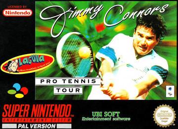 Jimmy Connors Pro Tennis Tour PAL Super Nintendo