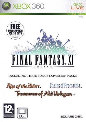 Final Fantasy XI PAL Xbox 360