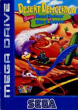 Desert Demolition PAL Sega Mega Drive