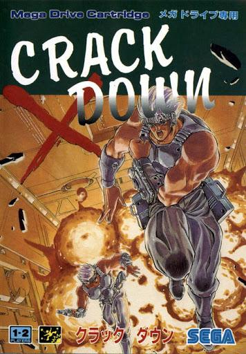 Crack Down JP Sega Mega Drive