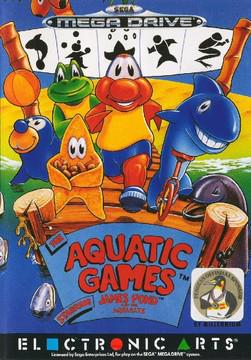 Aquatic Games PAL Sega Mega Drive
