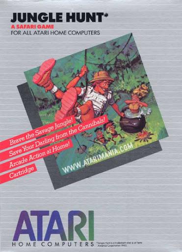 Jungle Hunt Atari 400