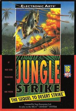 Jungle Strike PAL Sega Mega Drive