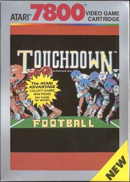 Touchdown Football Cover Art