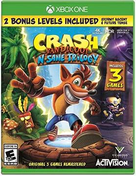 Crash Bandicoot N. Sane Trilogy Cover Art