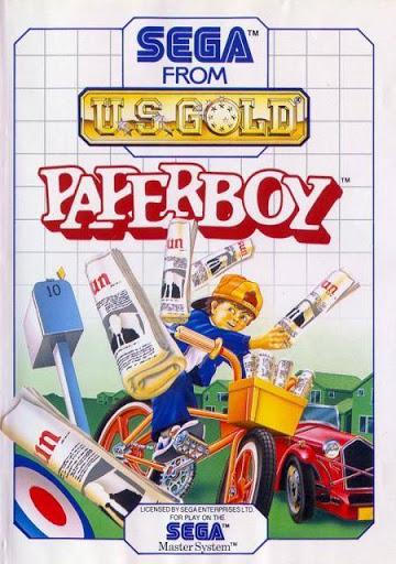 Paperboy PAL Sega Master System