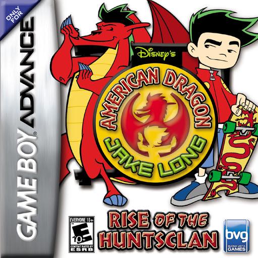 American Dragon Jake Long Rise of the Huntsclan GameBoy Advance