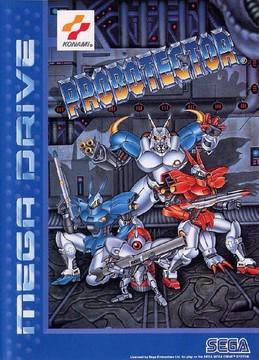 Probotector PAL Sega Mega Drive