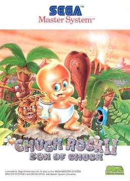 Chuck Rock II Son of Chuck PAL Sega Master System