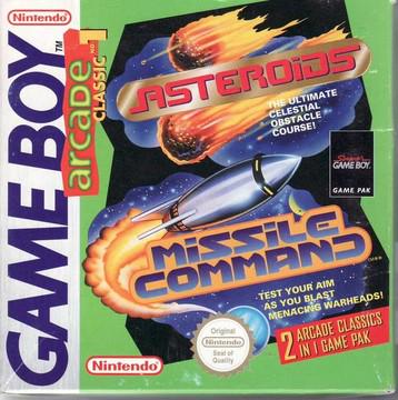 Arcade Classic: Asteroids and Missile Command PAL GameBoy