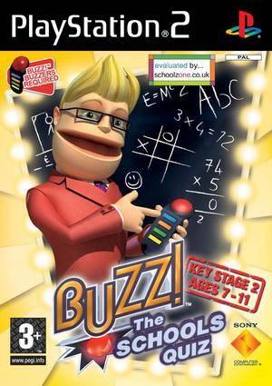Buzz The Schools Quiz PAL Playstation 2
