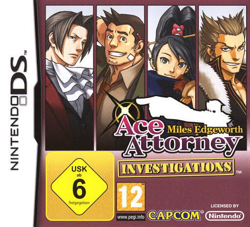 Ace Attorney Investigations: Miles Edgeworth PAL Nintendo DS
