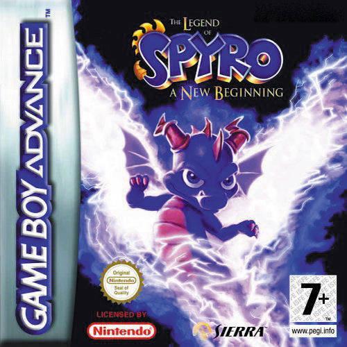 Legend of Spyro A New Beginning PAL GameBoy Advance