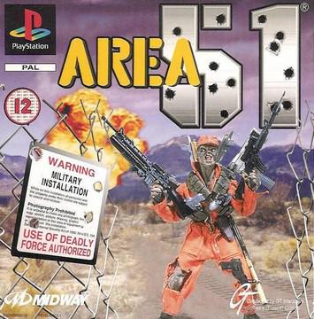Area 51 PAL Playstation