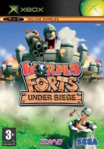 Worms Forts: Under Siege PAL Xbox