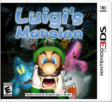 Luigi's Mansion Cover Art