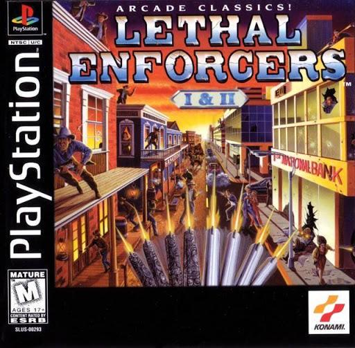 Lethal Enforcers 1 and 2 Playstation